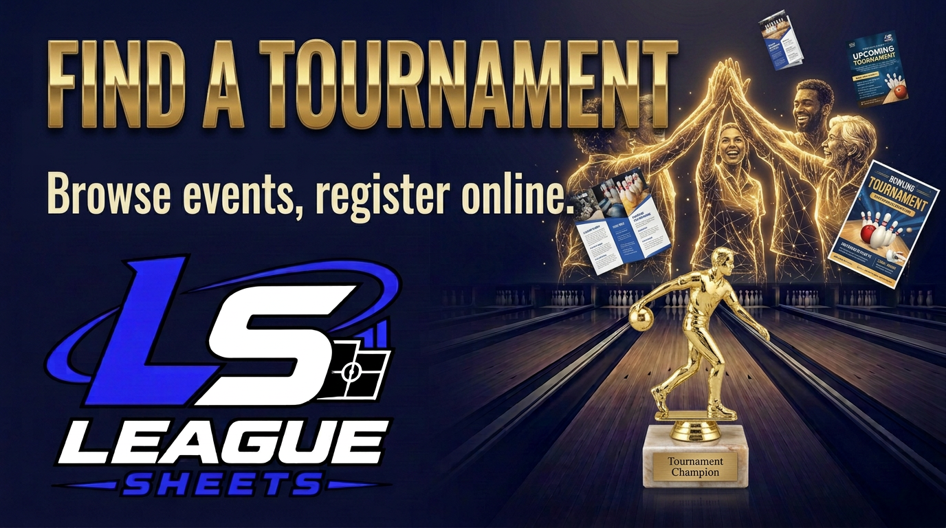 Find a tournament — browse events, register online
