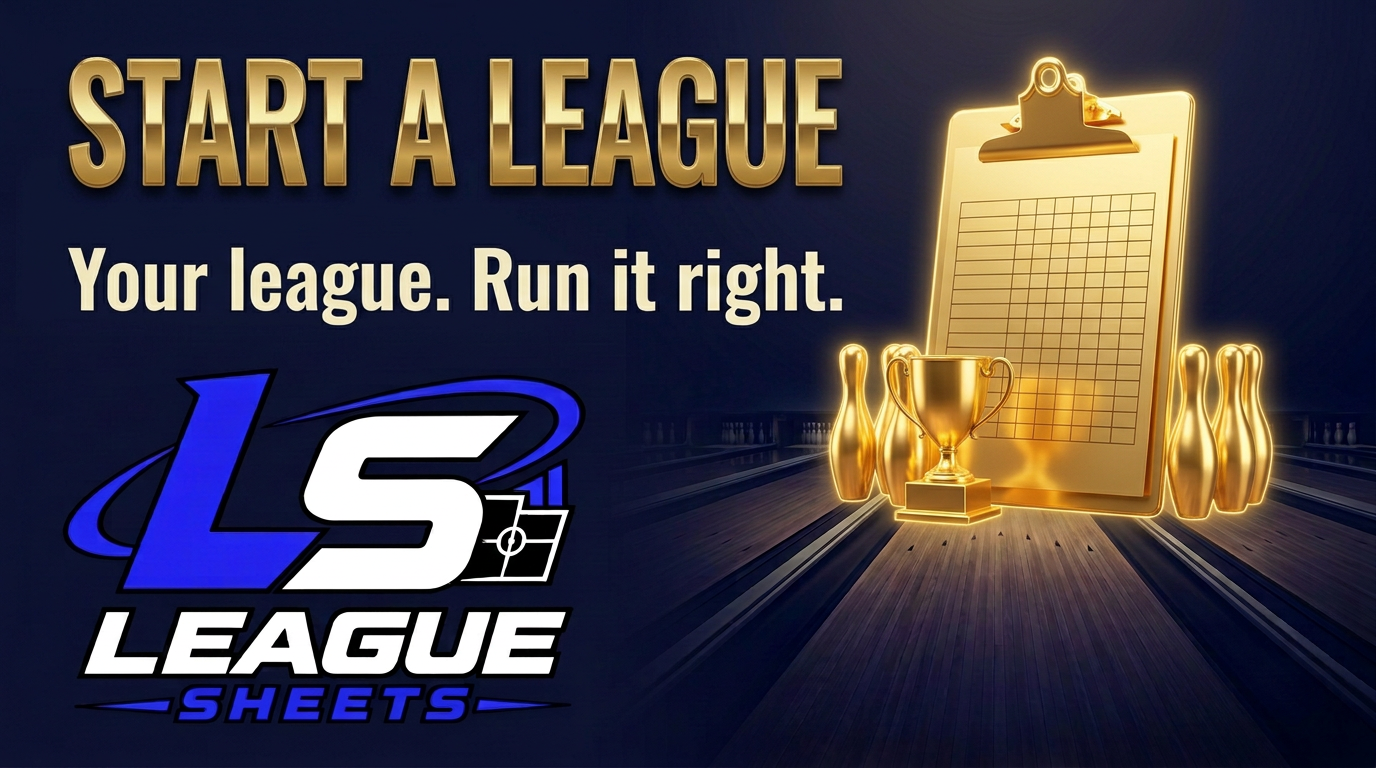 Start a league — your league, run it right